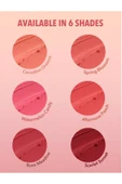 SHEGLAM Cheeky Color Jam-Afternoon Peach 6 Shades Multi-Use Cream Blush Lip Cream - 6