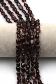 Garnet Doğal Taş Dizi 6 x 8 mm Mercimek Kesim thumbnail 1