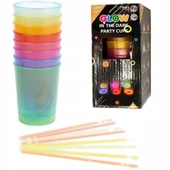 Karanlıkta Yanan Mega Glow Bardaklar 8 Adet - 5