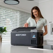 Acopower V28 12/24/220Volt 28Litre Kompresörlü Outdoor Oto Buzdolabı (Akü Dahil Değildir) - 4