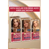 Garnier Çarpıcı Renkler HL1 Koyu Saçlar için Açık Kumral Açıcı Krem Saç Boyası - 6
