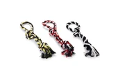 Beeztees Köpek Oyuncağı, Çift Düğümlü Diş İpi, Tutamaçlı, 25cm, 70gr thumbnail 1