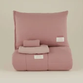 Karaca Home Relax Çift Kişilik Comfort Set/Uyku Seti Pudra thumbnail 8