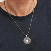 Gümüş İnşirah Suresi Erkek Kolye - 6