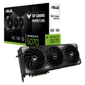 Asus TUF-RTX5070-O12G-GAMING 12GB 192Bit GDDR7 DP/HDMI PCI 5.0 Ekran Kartı - 1