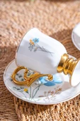 Acar KAI-07517 Lansy 6lı Kahve Fincan Takımı Karışık - 3