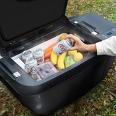 Acopower T35 12/24Volt 33Litre Tesla Model Y ile Uyumlu Kompresörlü Outdoor Oto Buzdolabı thumbnail 8