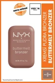 NYX PROFESSİONAL MAKEUP Buttermelt Bronzer - 02 All Buttad Up - 1