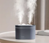 300ML Işıklı Aromaterapi Hava Nemlendirici Ultrasonik Buhar LED Gece Lambası Ev Ofis İçin - 1