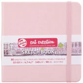 TALENS ART SKETCH BLOCK P.PINK 12X12 140gr - 1
