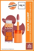 NYX PROFESSİONAL MAKEUP Duck Plump Dolgun Görünüm Veren Dudak Parlatıcısı - 08 Mauve Out Of My Way - 1