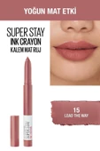 MAYBELLİNE NEW YORK Kalem Ruj - Sw Superstay Ink Crayon 15 Lead the Way 30174184 - 2