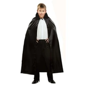 Siyah Renk Yakalı Halloween Pelerini 90 cm - 3