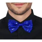 Mavi Payetli Pullu Papyon thumbnail 2