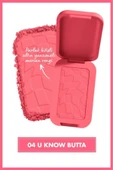 NYX PROFESSİONAL MAKEUP Buttermelt Blush Kremsi Pembe Pudra Allık - 04 U Know Butta - 2