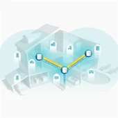 TP-Link Deco X60 3000 Mbps 3lü Router - 3