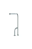 Maxiflow  Paslanmaz Engelli Yer Duvar Baston Ayak Tutunma Barı 75x75x30) - 1