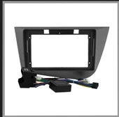 SEAT ALTEA 2004-2014 / Toledo 2006-2009 9 INC FÜME ANDROID MULTİMEDYA ÇERÇEVESİ - SOKET-CANBUS - 1