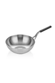 Altınbaşak  Çelik Wok Tava 28cm - Silikonlu Sap - 1