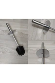 Fixer365  Paslanmaz Krom Metal Wc Klozet Fırçası Tuvalet Fırçası - 2