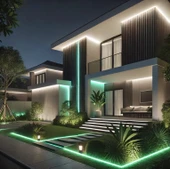 25 Metre YL42 5005 Dış Mekan 120 Çipli 12V Neon Led Yeşil thumbnail 4