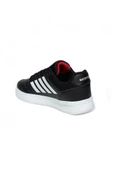 Best Of 074-25 Deri Slash Anatomik Sneaker Siyah Beyaz 36-40 - 3