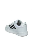 Best Of 074-25 Deri Slash Anatomik Sneaker Beyaz Siyah 36-40 - 3