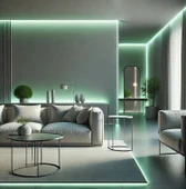 25 Metre YL42 5005 Dış Mekan 120 Çipli 12V Neon Led Yeşil thumbnail 3