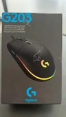 LOGITECH G203 LIGHTSYNC 8000 DPI RGB KABLOLU GAMING MOUSE-SİYAH (Outlet) - 1