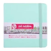 TALENS ART SKETCH BLOCK  F.MINT 12X12 140gr - 1