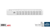 Hatas Cetvel Çarpım Tablolu 20 cm KOD:00176 - 1