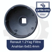 Renault 1,2 Yağ Filitre Anahtarı 6x63.4mm - 1