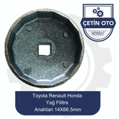 Toyota - Honda Yağ Filitre Anahtarı 14x66.5mm - 1