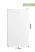 KUMTEL 93L Beyaz Büro Tipi Buzdolabı HMB-110 - 3