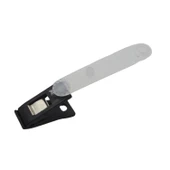 Mapi Plastik Maşa Klips Siyah 100 Adet 9100301 - 3