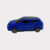 Çek Bırak Arabalar 10 Cm - Mavi Hatchback thumbnail 3
