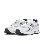 New Balance 530 White Silver Navy - 3