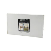 AHŞAP BAMBU KİRLİ ÇAMAŞIR SEPETİ - KUMAŞ ÇANTALI SEPET=40X35X44CM  KOL=16CM+44=Y=60CM (4172) - 1