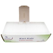 Mapi Dikey Kart Kabı Şeffaf 50 li Paket 9101450 - 3