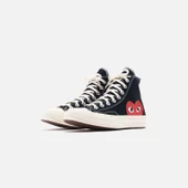 Converse Converse Comme des Garcons x Chuck Taylor All Star Hi Play Black White - 2