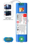 Xiaomi Mop 1C 2in1 STYTJ01ZHM 2900mAh Uyumlu Robot Süpürge Pili B2907BS-Xia-006 - 1