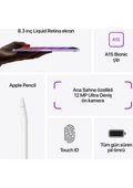 iPad Mini 6. Nesil Wi-Fi 256 GB 8.3" MK7X3TU/A Mor Tablet Açık Kutu - 8