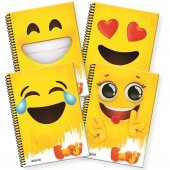 Emoji A4 72 yp. PP Kapak Spiralli Okul Defteri 2li PAKET Kareli - 3