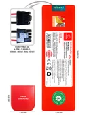 Xiaomi S10 Plus B105 5200mAh Uyumlu Robot Süpürge Pili C5222RB-Xia-019 thumbnail 1