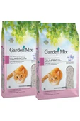 Gardenmix Bentonit Bebek Pudralı Kedi Kumu Ince 10 lt x 2 Adet - 1