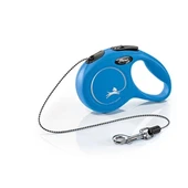 Flexi New Classic İp Otomatik Köpek Gezdirme Tasması Xsmall Mavi 3 Mt - 1