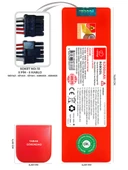 Xiaomi Mop 2 Pro MJST1SHW 5200mAh Uyumlu Robot Süpürge Pili C5213RB-Xia-009 thumbnail 1