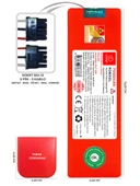 Philips HomeRun XU7100 7000mAh Uyumlu Robot Süpürge Pili C7012RB-Phi-002 thumbnail 1