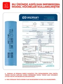 Sentar 1S 2900mAh Uyumlu Robot Süpürge Pili A2905BS-Sen-001 - 6