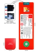 Xiaomi Robot Vacuum S10T STFCR01SZ 6400mAh Uyumlu Robot Süpürge Pili C6421RB-Xia-024 thumbnail 1